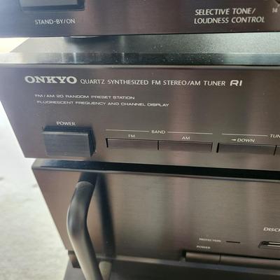 6 Pieces Onkyo Stereo System with Original Manuals and some Boxes