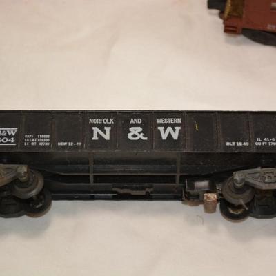 Lot of Vintage Toy Train Cars