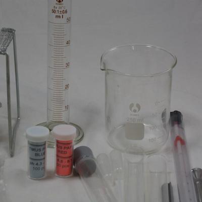Assorted Chemistry Set Items