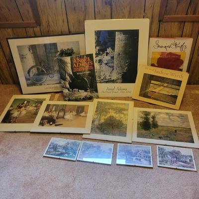 Assortment of Art and Art Books (UO-DW)