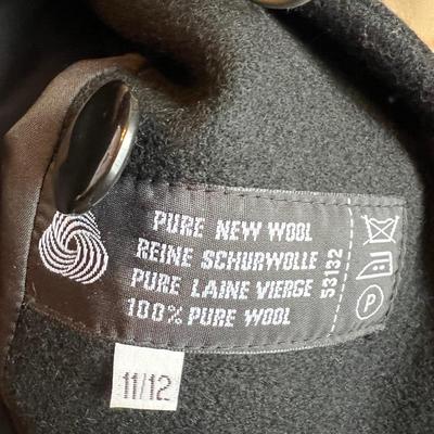 Pure Wool Coats, Ladies Sz 12 & Menâ€™s L & Raincoat (M-RG)