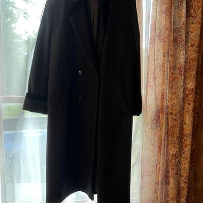 Pure Wool Coats, Ladies Sz 12 & Menâ€™s L & Raincoat (M-RG)