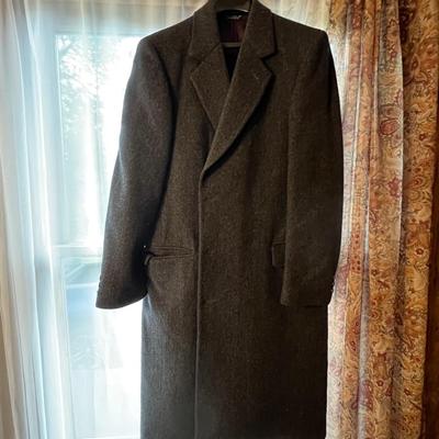 Pure Wool Coats, Ladies Sz 12 & Menâ€™s L & Raincoat (M-RG)