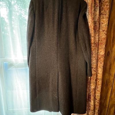 Pure Wool Coats, Ladies Sz 12 & Menâ€™s L & Raincoat (M-RG)