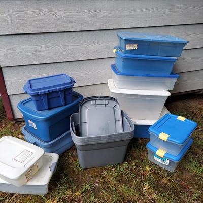 Sterilite Storage Bins and more (OB4-BBL)