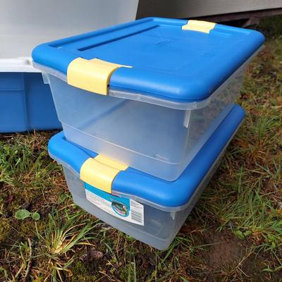 Sterilite Storage Bins and more (OB4-BBL)