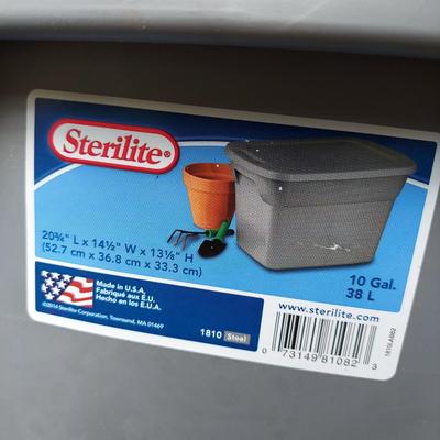 Sterilite Storage Bins and more (OB4-BBL)