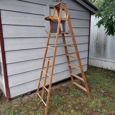 Wooden Step Ladder (OB4-BBL)