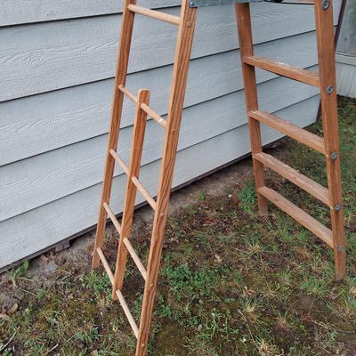 Wooden Step Ladder (OB4-BBL)