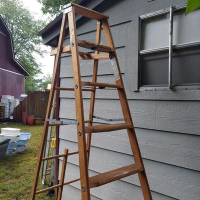 Wooden Step Ladder (OB4-BBL)