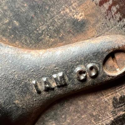 Merriam Brass W/Glass Ball Claw Footed Antique Piano Stool (M-RG)