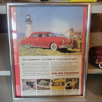 Automotive Art and a Hemmings Motor News Pedal Car (O-DW)