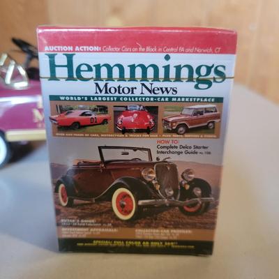 Automotive Art and a Hemmings Motor News Pedal Car (O-DW)