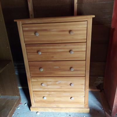 Solid Wood Shaker Style Dresser (OB4-BBL)