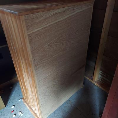 Solid Wood Shaker Style Dresser (OB4-BBL)