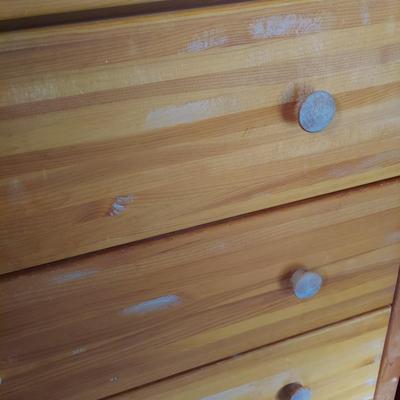 Solid Wood Shaker Style Dresser (OB4-BBL)