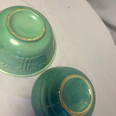 Yellow & Teal Platters & Bowls (DR-RG)