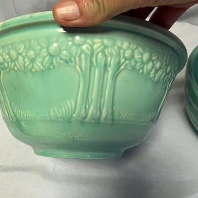 Yellow & Teal Platters & Bowls (DR-RG)