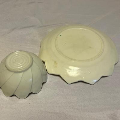 Yellow & Teal Platters & Bowls (DR-RG)