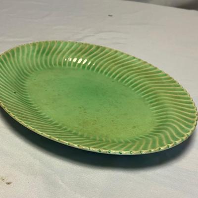 Yellow & Teal Platters & Bowls (DR-RG)