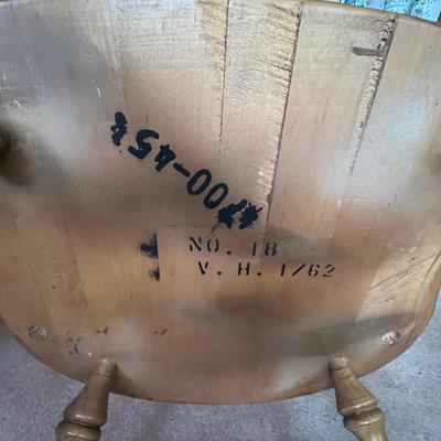 Pair of Wooden Spindle Back Chairs (DR-MG)