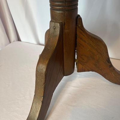 Pair of Vintage Wooden Stools (DR-MG)