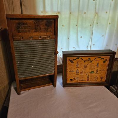 Three Mountaineers and Washboard Storage Racks (L-JS)