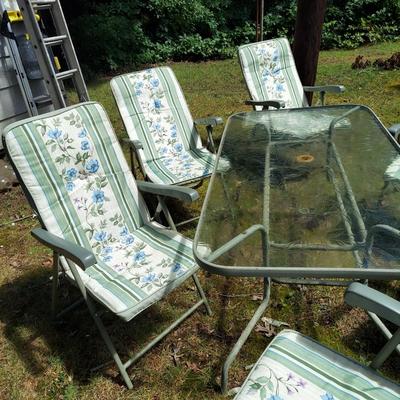 Patio Table and Chairs (OB4-BBL)