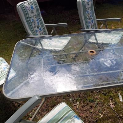 Patio Table and Chairs (OB4-BBL)