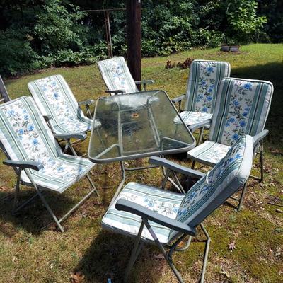 Patio Table and Chairs (OB4-BBL)