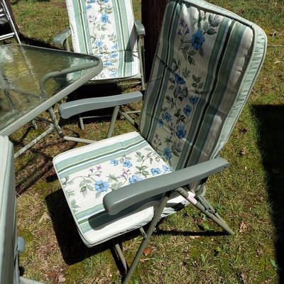 Patio Table and Chairs (OB4-BBL)