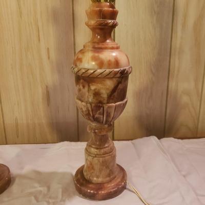 Pair of Stone Lamps (M-KD)