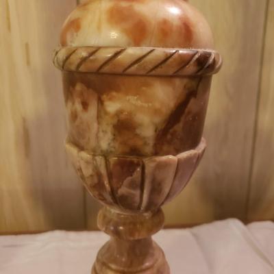 Pair of Stone Lamps (M-KD)