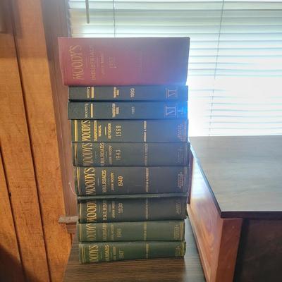 Moody's Railroad and Industrial Investment Books (O-DW)