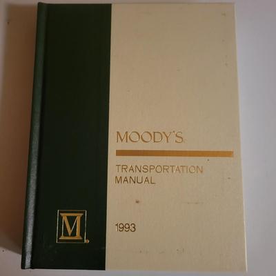 Moody's Railroad and Industrial Investment Books (O-DW)
