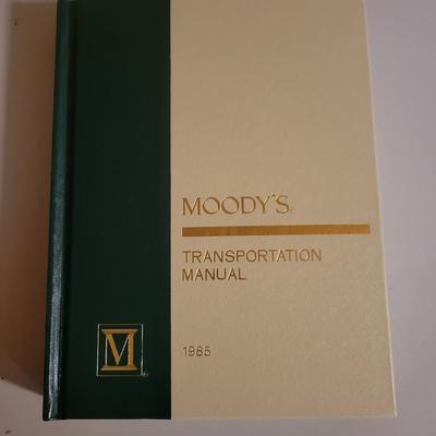 Moody's Railroad and Industrial Investment Books (O-DW)