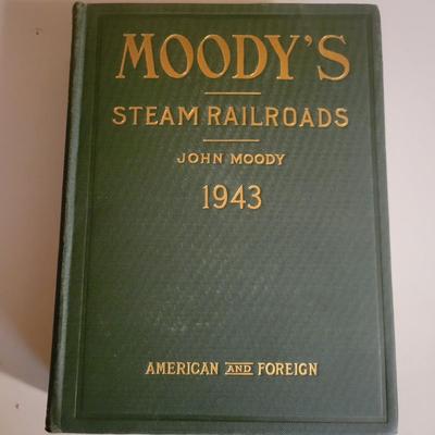 Moody's Railroad and Industrial Investment Books (O-DW)