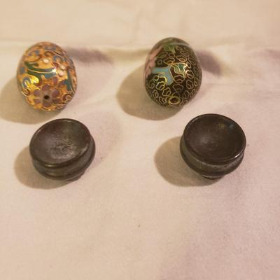 Cloisonne Boxes, Eggs and More (M-KD)