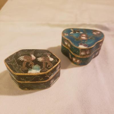 Cloisonne Boxes, Eggs and More (M-KD)