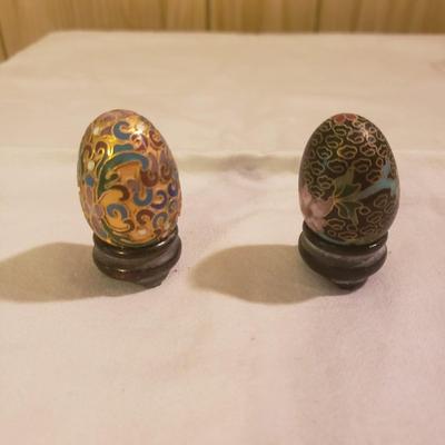 Cloisonne Boxes, Eggs and More (M-KD)