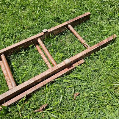 Vintage Wood Ladders For Decor Only (OB1-JS)