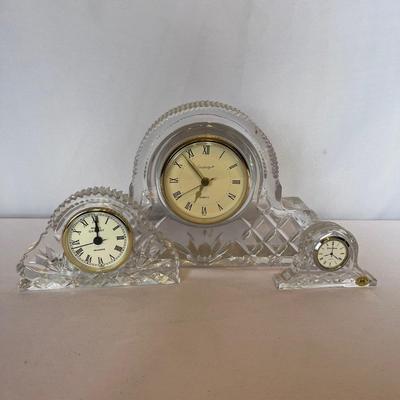 Lead Crystal Clocks (DR-MG)