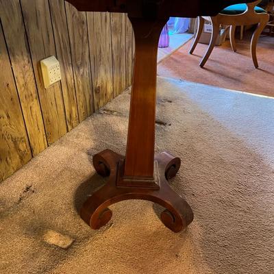 Pedestal Drop Leaf Table & Chair (DR-RG)