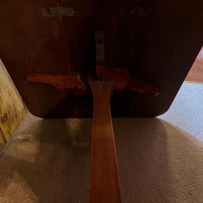 Pedestal Drop Leaf Table & Chair (DR-RG)