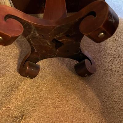 Pedestal Drop Leaf Table & Chair (DR-RG)