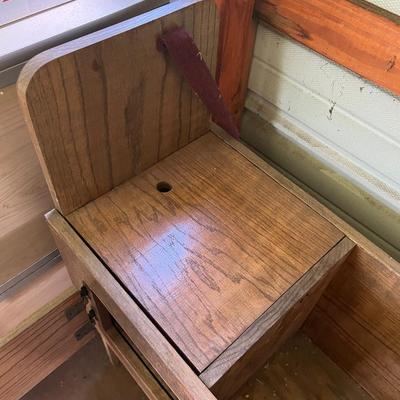 Unique Rustic Wooden Hutch (OB1-RG)