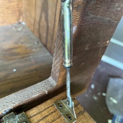 Unique Rustic Wooden Hutch (OB1-RG)