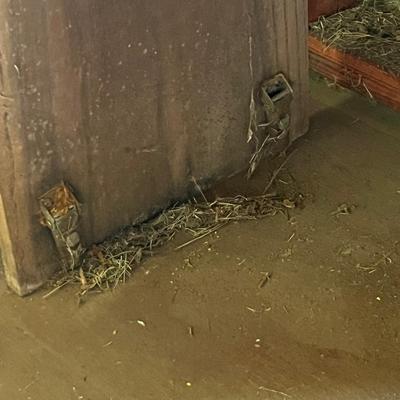 Unique Rustic Wooden Hutch (OB1-RG)