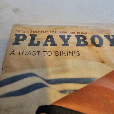 3 Vintage Playboy Magazines  (LR-JS)