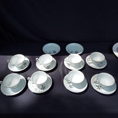 Vintage Nocturne Yamaka Japan Eight Place Setting China Set (OB4-BBL)